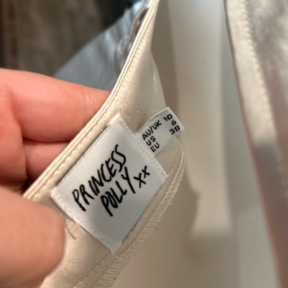 Princess Polly HUXLEY SET SATIN CHAMPAGNE - Picture 9 of 12